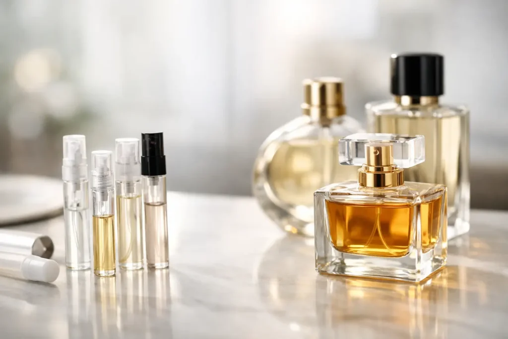 Perfume Samples Versus Full Bottles