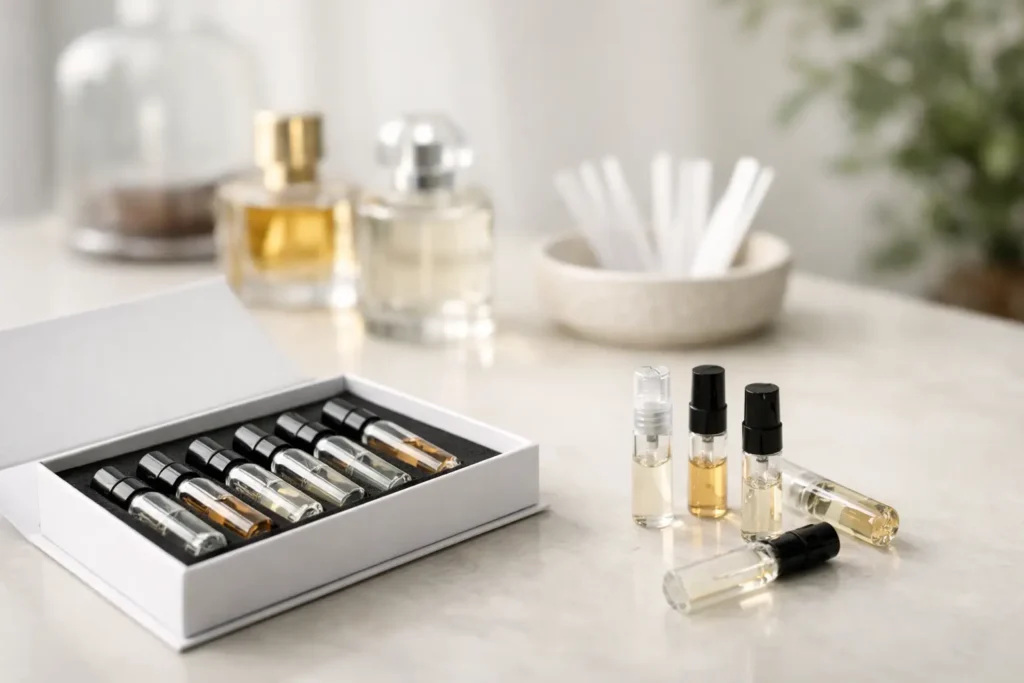 What Is a Sample Set in Fragrance?