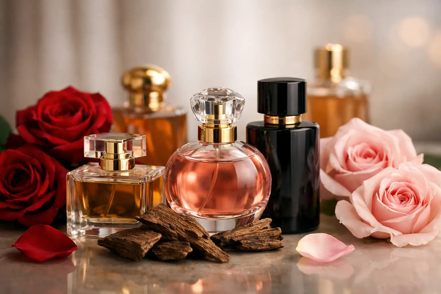 10 Rose and Oud Perfume Examples